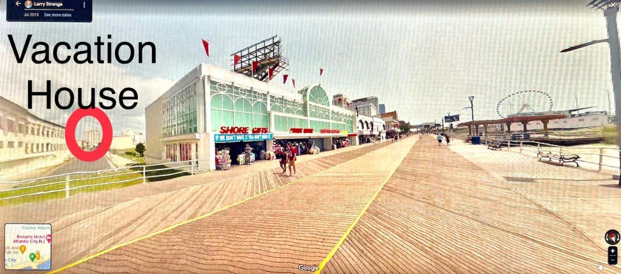 3 Bedrooms, Boardwalk Duplex Beachblock Home! Atlantic City Eksteriør bilde